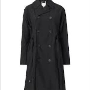 New Balance x Bandier Black Tech Trench Coat